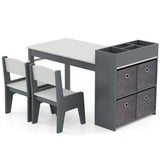 3 Years Kids Art Table & Chairs Set,Kids Activity Table1 Table 2 Chairs 31224700