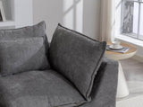 74.8" Width Cloud Couch Oversized Modular Sectional Sofa True Relax Comfy Couches Wide&Deep Seat W2530P458025