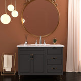 2 Handle Widespread Bathroom Faucet 3 Hole, with Pop Up Drain and 2 Water Supply Lines, Brushed W124379953