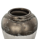 13x13x11" Round Sienna Brown Ceramic Accent Vase W2078P310229