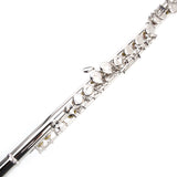 ZNTS Nickel Plated C Closed Hole Concert Band Flute Silver 38901446