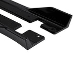 Side Skirt Body Extension Panel Kit fit for Honda Civic 10th 2016-21 Gloss Black ABS 02634314
