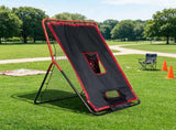 Baseball & Softball Rebounder Net, 2-in-1 Switch Hitter Pitch Trainer, PitchBack Bounce Back Net for 57080930