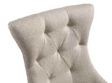 Gabrian Two-tone Beige Fabric & Reclaimed Gray Finish Side Chair B2726P264657