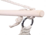 2pcs Hanging Rope Air/Sky Chair Swing beige 62053373