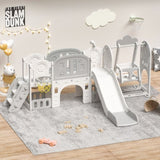 Toddler Slide, Kids Slide for Toddlers Age 1-4, 11in 1 Baby Slide Outdoor Indoor Playground with W509P227266