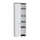 Hoyt Kitchen Pantry Storage Cabinet With and Five Interior and Exterior Shelves B200P173178