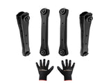 Upper & Lower Control Arms with Bushings fit for Dodge Ram 2500 3500 2003 - 2010 4WD 87117719