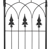 ZNTS Flat Roof Wrought Iron Arches Plant Climbing Frame 31343687