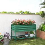 Garden Bed Galvanized Planter 33351212