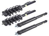 4Pcs Front Rear Left Right Shock Strut Assys w/o ADS Fit for Smart Fortwo W451 2008-2016 4513201831 23005756