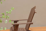 Polystyrene Adirondack Chair - Brown MBM-PKD02-BR