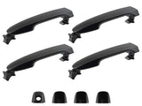 Exterior Door Handle fit for Toyota Camry 12-17 6921106090 Plastic Black 4x 21103543