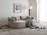 Sofa-in-a-Box, Memory Foam 2-Seater Couch, No Installation & Easy to Transport, Deep Seat Modern W668P381895