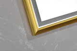 60in. W x 48 in. H LED Lighted Bathroom Wall Mounted Mirror with High LumenAnti-Fog Separately W928P178374