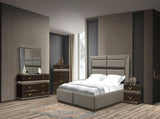 Modern Style 6- Drawer Dresser Made with Wood in Brown B009P155280