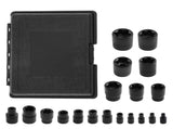 19 PC External Plus Socket Set 6 Point EP Socket EP4, EP5, EP6, EP7, EP8, EP10 15863471