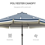 ZNTS Outdoor beach umbrella / Sun Umbrella （Prohibited by WalMart） 83904328