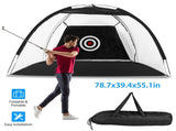 Golf Net, 78.7x39.4x55.1in for Backyard Driving Chipping Training Swing with Target Mat Balls for 15141261