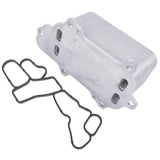 Oil Cooler Assembly With Gasket for 11-20 Jeep Grand Cherokee WK 3.0L CRD Diesel 68211440AC 52768662