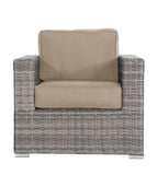 Fully Assembled Patio Chair with Cushions B120P143955
