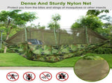 Camping Hammock, Portable Double Hammock with Net,600lbs Load 2 Persons Hammock w/Mosquito Net 91359901