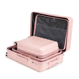 3 in 1 ABS&PC Trolley Box 20in 24in 28in Trolley Box Iron Tie Rod ABSPC Alloy Pink 16755414