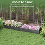 Screwless Raised Garden Bed, Hexagon Planter Box DIY Herb Garden 60054146