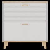 Shoes Storage Cabinet for Entryway,Narrow Shoe Rack Cabinet,Shoe Cabinet with 2 Flip W3166P268388