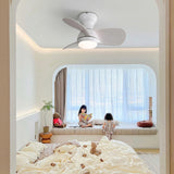 23 Inch Indoor Ceiling Fan With 3 Color Dimmable 3 ABS Blades Remote Control Reversible DC Motor W934P264724