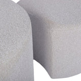 Upholstered Nesting Coffee Tables , Side Table, Footrest, Ottoman & Seat for Living Room W1435P163393