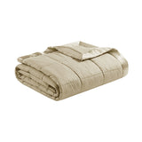 Oversized Down Alternative Blanket with Satin Trim B03598477