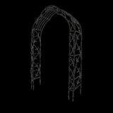 Metal Garden Assemble Freely with 8 Styles Garden Arbor Trellis Climbing Plants Support Rose W158681100