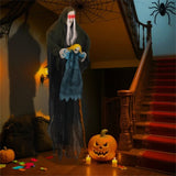 Halloween Animated Witch Decor - Sound-Triggered Activation, Included Hanging Rope, Realistic Torn 23945125