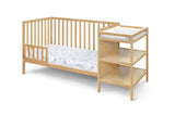 Palmer 3-in-1 Convertible Crib and Changer Combo Natural B02263649