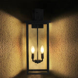 ZNTS 4-Light Black Outdoor Wall Light W1340119951