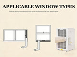 3-in-1 Mobile Portable AC, Cooling Dehumidifier Ventilating, Remote Control, 2 Speed Fans, 24H Timer 18970188
