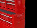 High Capacity Rolling Tool Chest with Wheels and Drawers, 8-Drawer Tool Storage Cabinet--RED 06372570