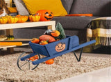 2 In 1 Wheelbarrow PlanterWooden Wagon Planter with 9 Magnetic Accessories for Garden Yard 43009863