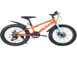 20 Inch Kids Bicycles , Fat Tire Mountain Bike for Boys and Girls Age 5 Years ,7-Speed Dual-Disc W1019P203873
