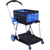 Collapsible Utility Multi Use Functional Collapsible Shoppings 2-Tier Collapsible Shopping 84897453