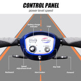 Manaul Folding Scooter M2085 Blue For Senior's Easy Travel With Competitive Price GL-W2923P220458