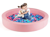 42 Inch Kids Round Foam Ball Pits with 25D Sponge Filling and Washable PU Cover 06215711