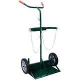 440lbs capacity Cylinder Cart,WELDING CYLINDER HAND TRUCK,Large Dual Oxygen Tank Cart Dolly With W465P175687