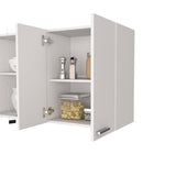 Yuma 150" Wall Cabinet, Two Close Cabinets, Two Open Shelves B128P148995