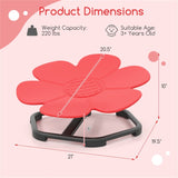 Kids Sensory Swivel Chair 360&deg Spin, 220lbs Capacity, Elephant Design, PP/Metal, Anti-Slip Pads 86078626
