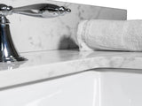 43x22 bathroom stone vanity top engineered stone carrara white marble color with rectangle 49012198