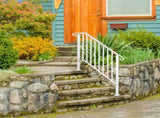 Handrails for Outdoor Steps, Iron Fits 3 Step, Transitional 06570033