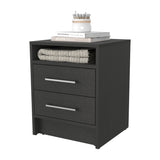 Eastover Nightstand 2.0 in melamine with two drawers B128P227632