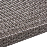 HAMPTON WOOD WICKER OTTOMAN 60398.00LMBLK